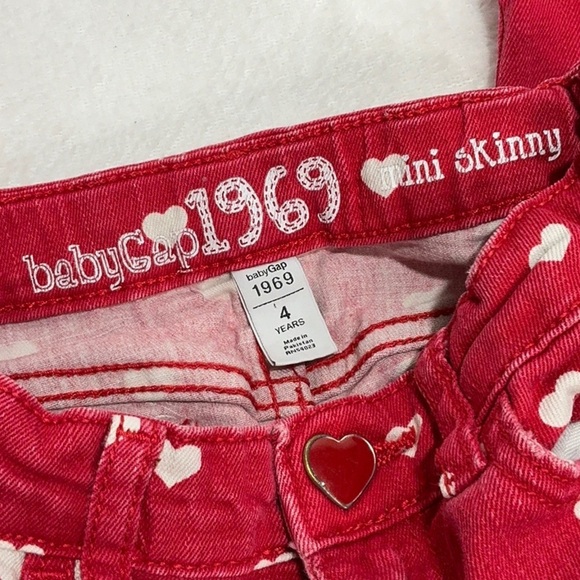 Baby GAP 1969 Skinny Mini Heart Jeans - Picture 6 of 11